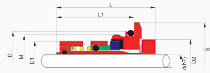 格蘭富機封grundfos-12B